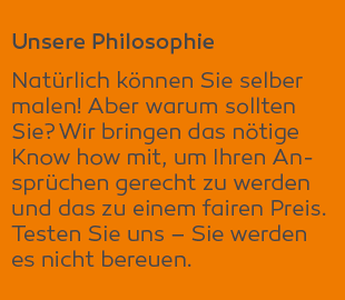 Unsere Philosophie